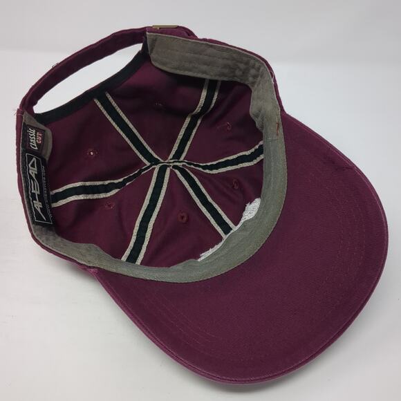 Keowee Falls The Cliffs Slideback Hat Red One Size Classic Cut Ahead - Picture 7 of 9